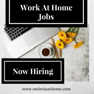 Work At Home Job Leads Now Hiring