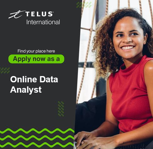 TELUS DATA ANAYLYST REMOTE JOBS